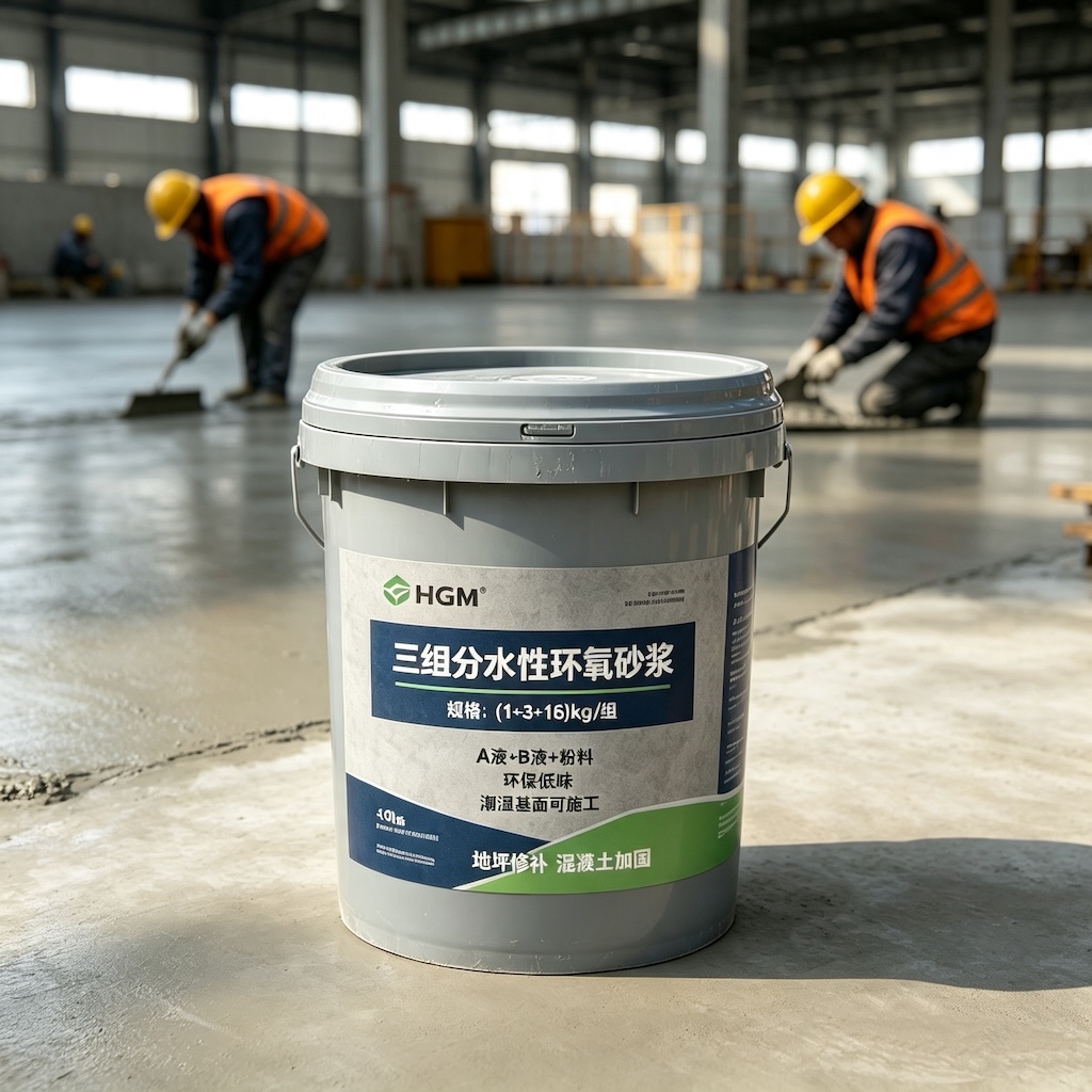 灵寿三组份水性环氧砂浆
